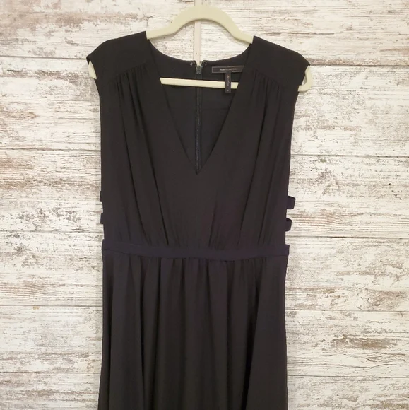 bcbg black midi dress BCBG Max Azria main image 1